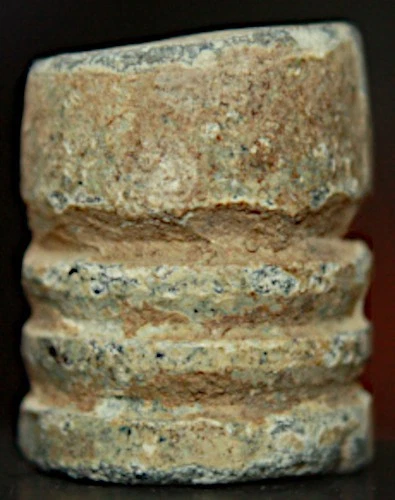 civil war bullet - Carved Fayetteville, NC Arsenal-