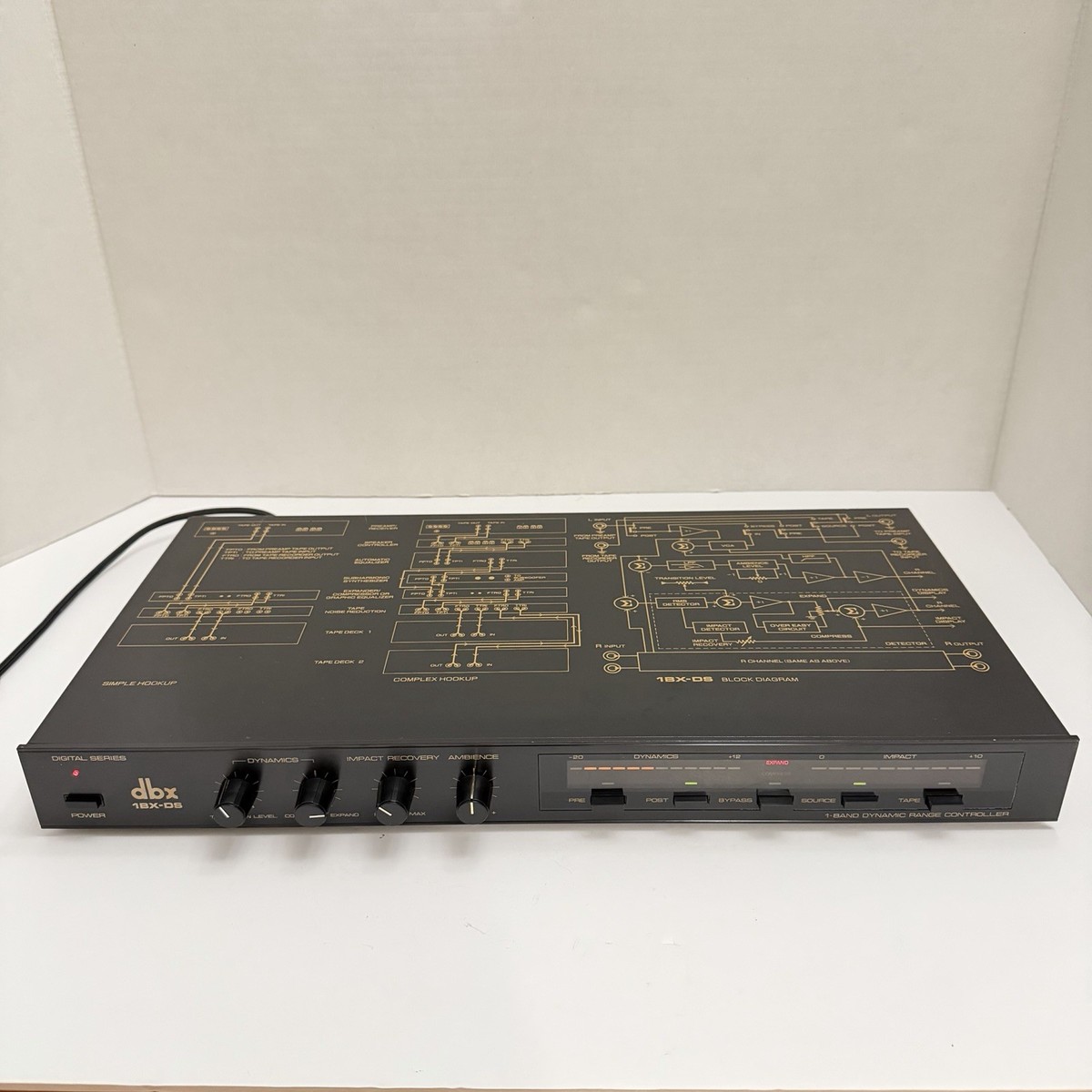 dbx 1BX-DS Dynamic Range Expander Processor Tested Working Vintage