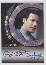 2002-03 Rittenhouse Stargate SG-1 Season 5 Garwin Sanford as Narim #A22 Auto b6s