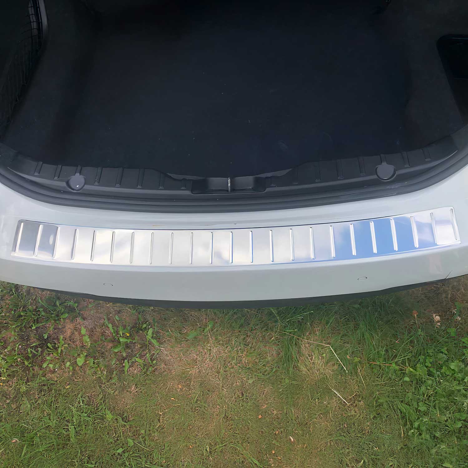 Protection Pare-Chocs BMW Série 5 F10 Berline 2010-2016 Seuil Coffre Inox Argent