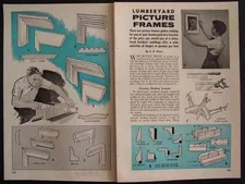 Picture Frames Framing HowTo Build PLANS $ave INFO