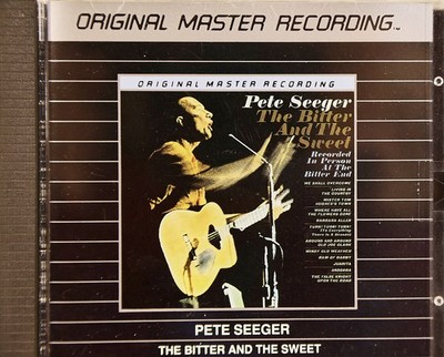 PETE SEEGER THE BITTER & THE SWEET MFSL Mobile Fidelity Sound Lab ½ Speed Master