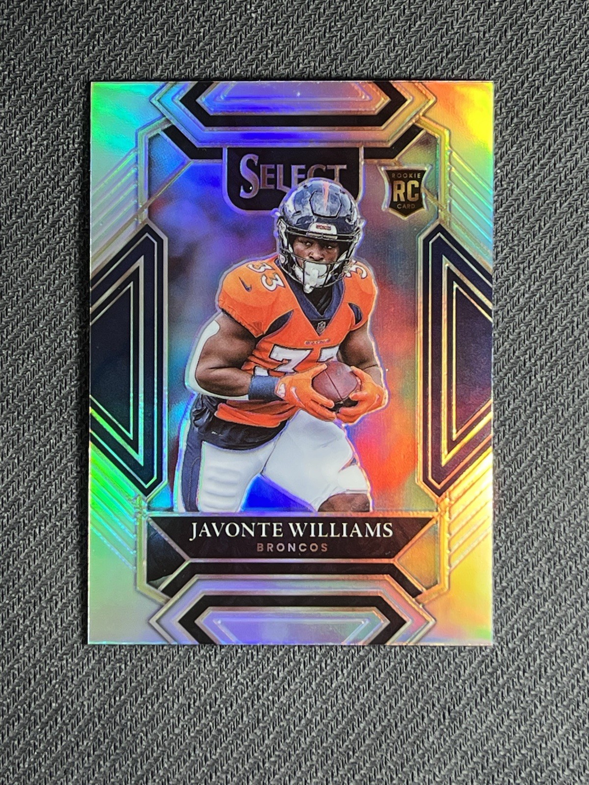 2021 Panini Select - Club Level Javonte Williams #257 Silver Prizm (RC) Rookie