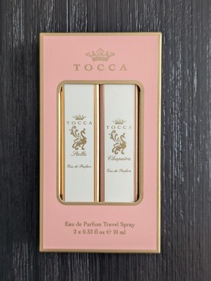 Tocca Eau De Parfum EDP Travel Spray Duo Stella + Cleopatra 2 x 10ml 0.33oz