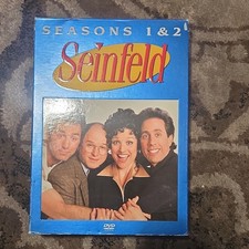Seinfeld Seasons 1 2 DVD Box Set TV Series Comedy Jerry Seinfeld Full Screen