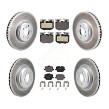 Transit Auto KGT-103300 Brake Disc and Pad Kit Front & Rear for 330 BMW 330i