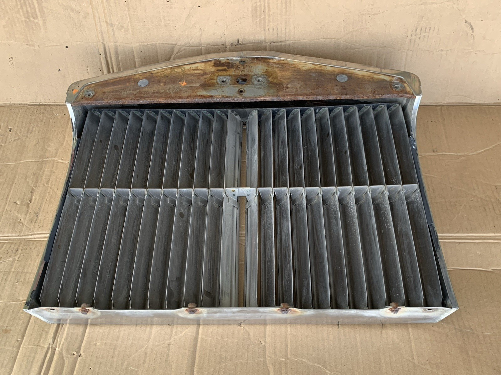1978 Rolls Royce Silver Shadow Chrome Front Grille Grill Original-READ