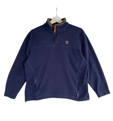 Timberland Fleecejacke Damen Medium Navy 1/4 Zip Weathergear Polartec