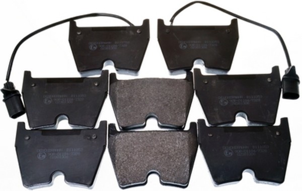 Bremsbelagsatz Scheibenbremse Denckermann B111053 FüR 3D2 3D1 Phaeton VW 3D3 3D4-image