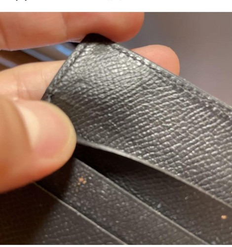 HERMES Poker GM Veau Epsom Portafoglio Bi-fold Nero Fermasoldi - Foto 5 di 5