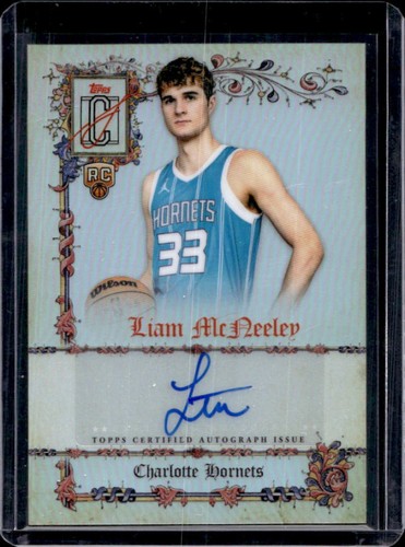 2025 Topps Signature Liam McNeeley Base (RAW)