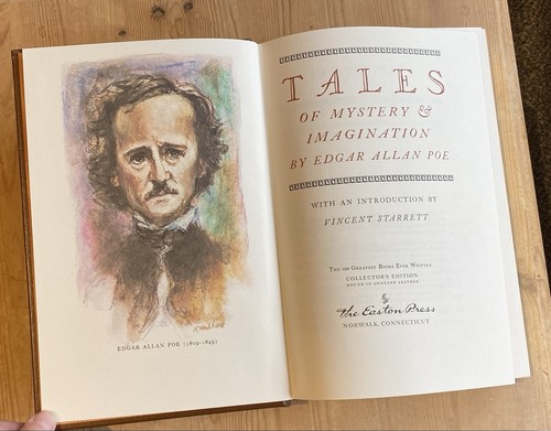 Tales of Mystery and Imagination by Edgar Allen Poe - Easton Press 100 Greatest - Picture 3 of 5