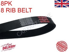8PK1475 Ribs 8 Fan Drive Belt V-Ribbed Fits BMW 6 Convertible X5 E70 xDrive 35