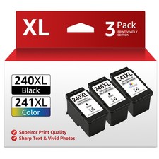 PG- 240 XL CL-241 XL Black Color Ink Cartridge for Canon Pixma MG3620 MG3520 lot