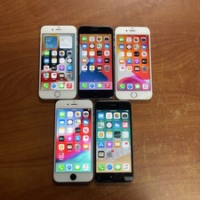 Lot of 5 Apple iPhone  3 A1633 6s  2 1586 ,A15496 READ 