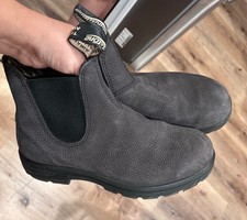 Blundstone 1464 Gray Nubuck Leather Lining Women 7/Men 5