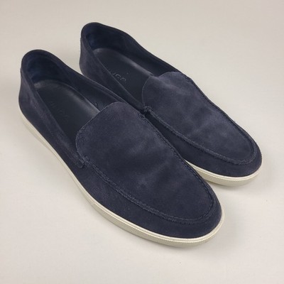 Vince Sonoma Suede Loafer Shoes Mens US 10.5 Blue Slip On