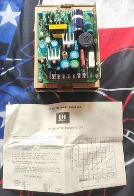 LH Research BM Series Power Supply 115VAC MOD:BM153-122/115B1 P/N851506-021 