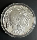 America’s Legendary Coins Buffalo Nickel .999 2 Oz Silver Round w/ COA