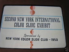 9 1950 NY Slide Exhibit Club New York Mixed Lot
