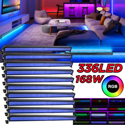RGB Wall Wash Light Bar 336 LED DMX Stage DJ Beam Lighting Disco Party Effect