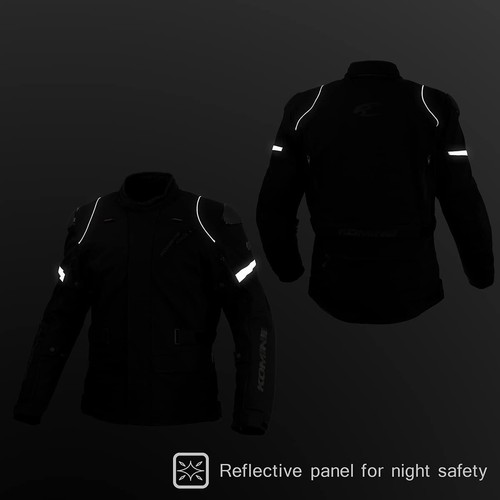 ** KOMINE JK-621 Supreme Protect Winter Jacket Black Size-Variations - 第 11/12 張圖片