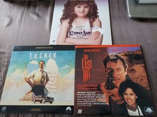  3 Laserdiscs - Tucker The Man And his dream, The last hit  Curley Sue.