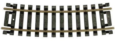 Atlas #832 HO Scale  Code 100 NS 1/2 15  Radius Curve Track   4 Pieces/pkg