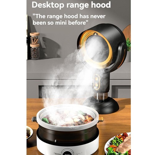 Desktop Range Kaptur Mini Przyssawka Okap USB Kąt ładowania Regulowana kamera - Zdjęcie 14 z 25