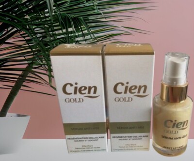 SET MIT 3 SEREN CIEN GOLD ZELLREGENERATION ANTI-AGING LIFTING EFFEKT 30 ML