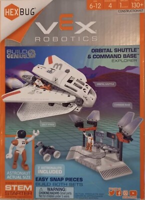 HEXBUG VEX ROBOTICS Orbital Shuttle & Command Base. Vorbau Starter + Astronauten