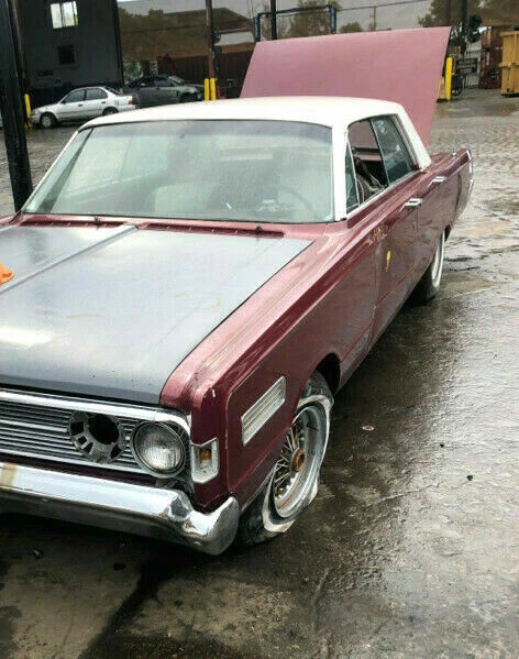 Mercury Park Lane 1966 luz de cortesía con cables debajo del tablero 66 Foto 4 de 4