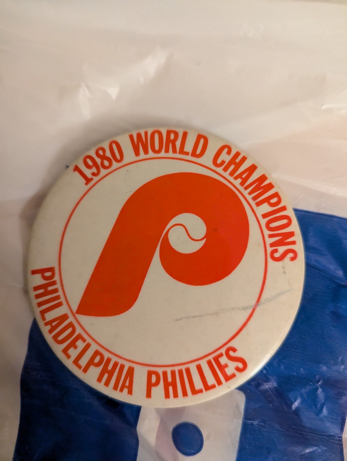 Vtg Philadelphia Phillies MLB 1980 World Series Champions 3 1/2 ...
