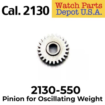 Rolex Caliber 2130-550 Pinion for Oscillating Weight, Replacement Parts  Swiss