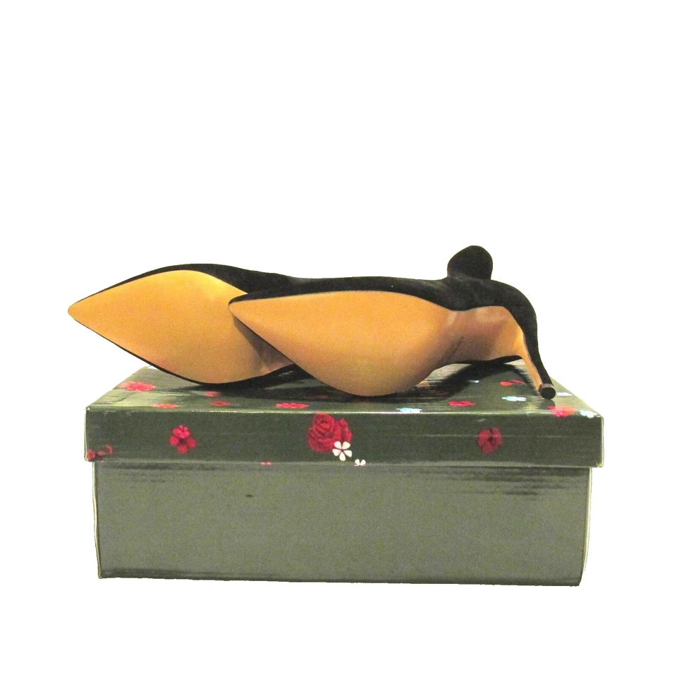 Zapatos de salón formales FSJ Chic Evening Stiletto 2016 negros talla 7 nuevos Foto 3 de 3