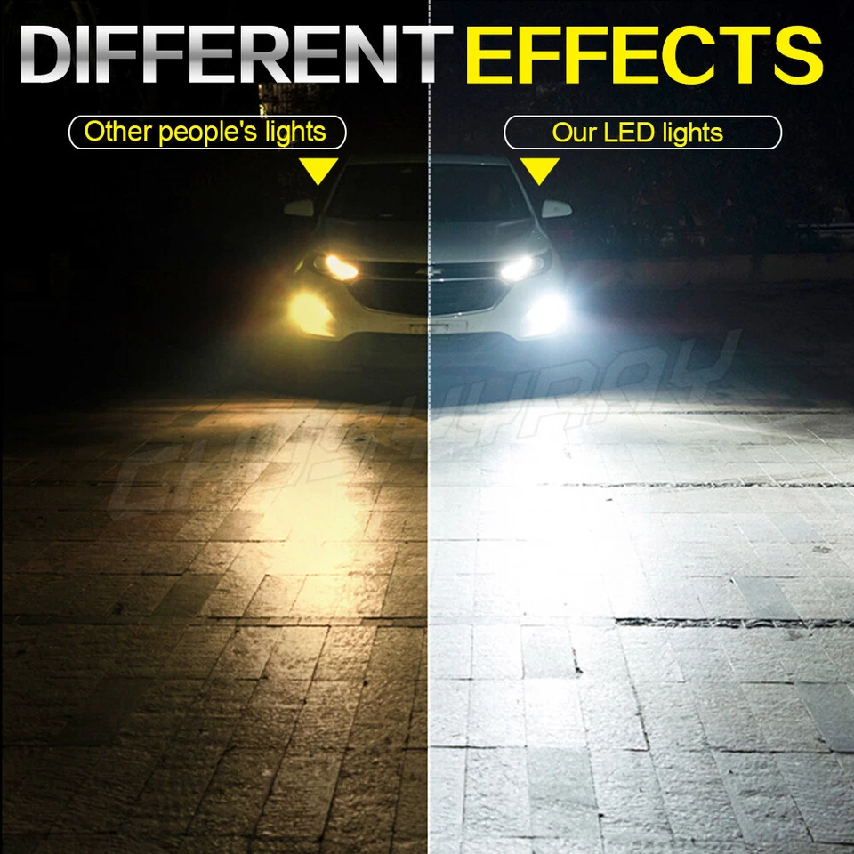 2x H7 LED Faros Moto Bombillas para Aprilia RSV4 RF 2015-2018 Luces Blancas Foto 4 de 4