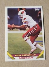 1993 Topps Football Card #283 Rich Camarillo - Arizona Cardinals 