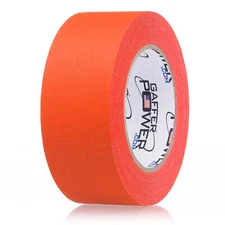 Gaffer Power Orange Fluorescent Gaffer Tape - 2 inch x 30 yards MADE IN THE USA