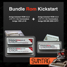 Set Kickstart Chip Bootstrap ROM 3.2.2 ( 47.111 ) Amiga 1200 LO HI 600 500 CDTV