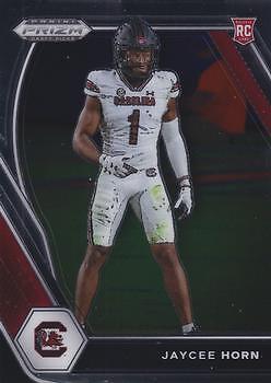 Jaycee Horn 2021 Prizm Draft Picks Football - #142 - South Carolina Gamecocks