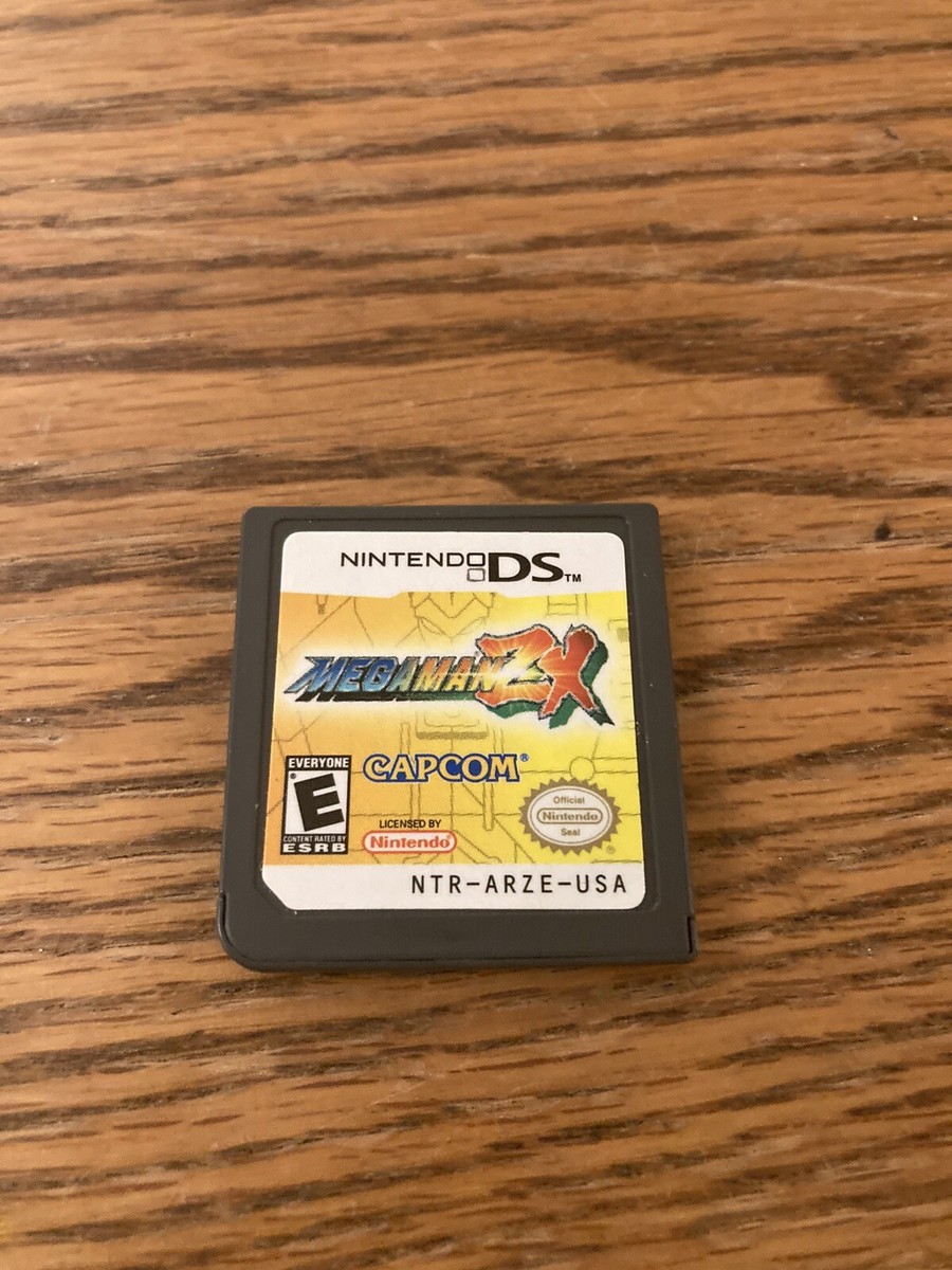 Mega Man Z X (Nintendo DS, 2006) Authentic Tested 💯% Cartridge