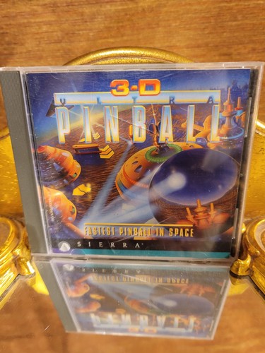 3D Ultra Pinball 1995 Sierra PC VIDEO GAME Big Box Win 95 Win 3 1 3d-ultra-pinball-1995-sierra-pc-video-game-big-box-win-95-win-3-1