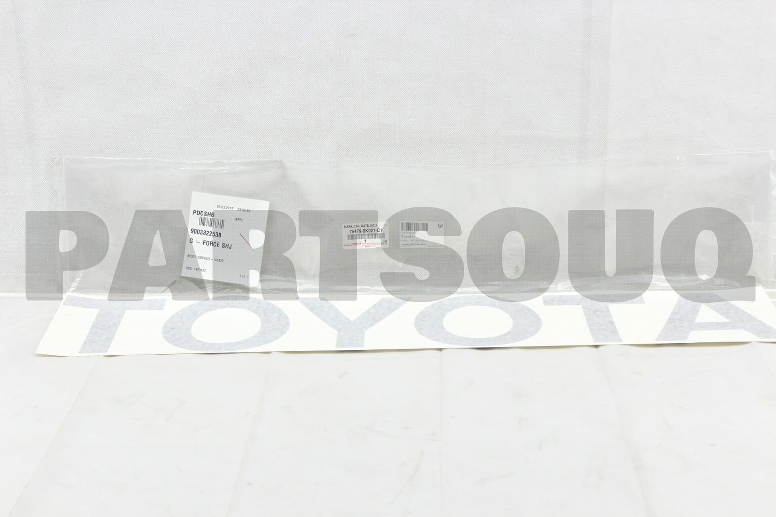 754790K021C1 Genuine Toyota MARK TAIL GATE NO 75479-0K021-C1 | eBay