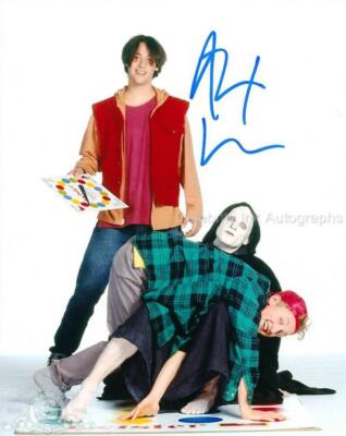 ALEX WINTER als Bill S. Preston, Esq - Bill And Ted ORIGINAL SIGNED AUTOGRAMM