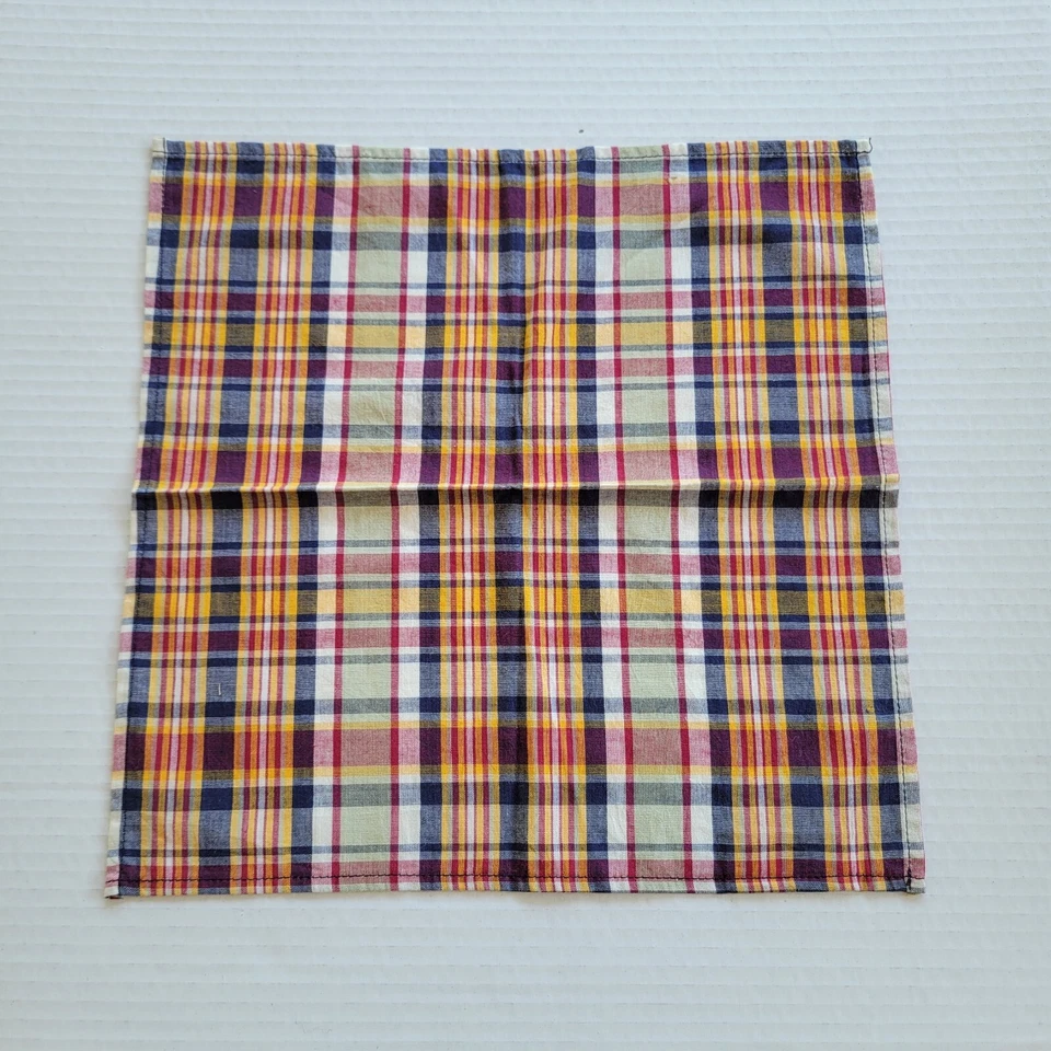 Para Hombres Bolsillo Cuadrado Informal Vestido Traje Pañuelos Lote de 4 METTLERS 12x12 Pulgadas Foto 2 de 4