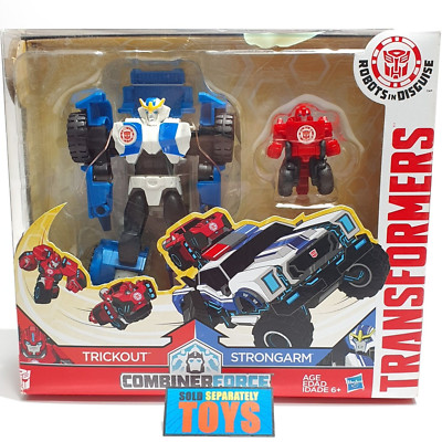 Transformers Robots in Disguise Combiner Force TRICKOUT STRONGARM RID figures