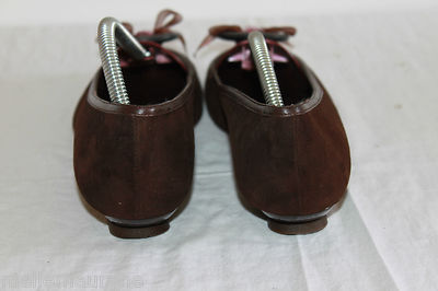 Ballerines MATU ROMERO En Cuir Marron - Pointure 38.5, Occasion Très Bon état