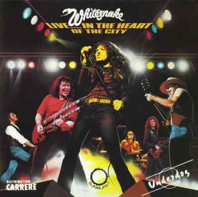CD Whitesnake Live....In The Heart Of The City Underdog
