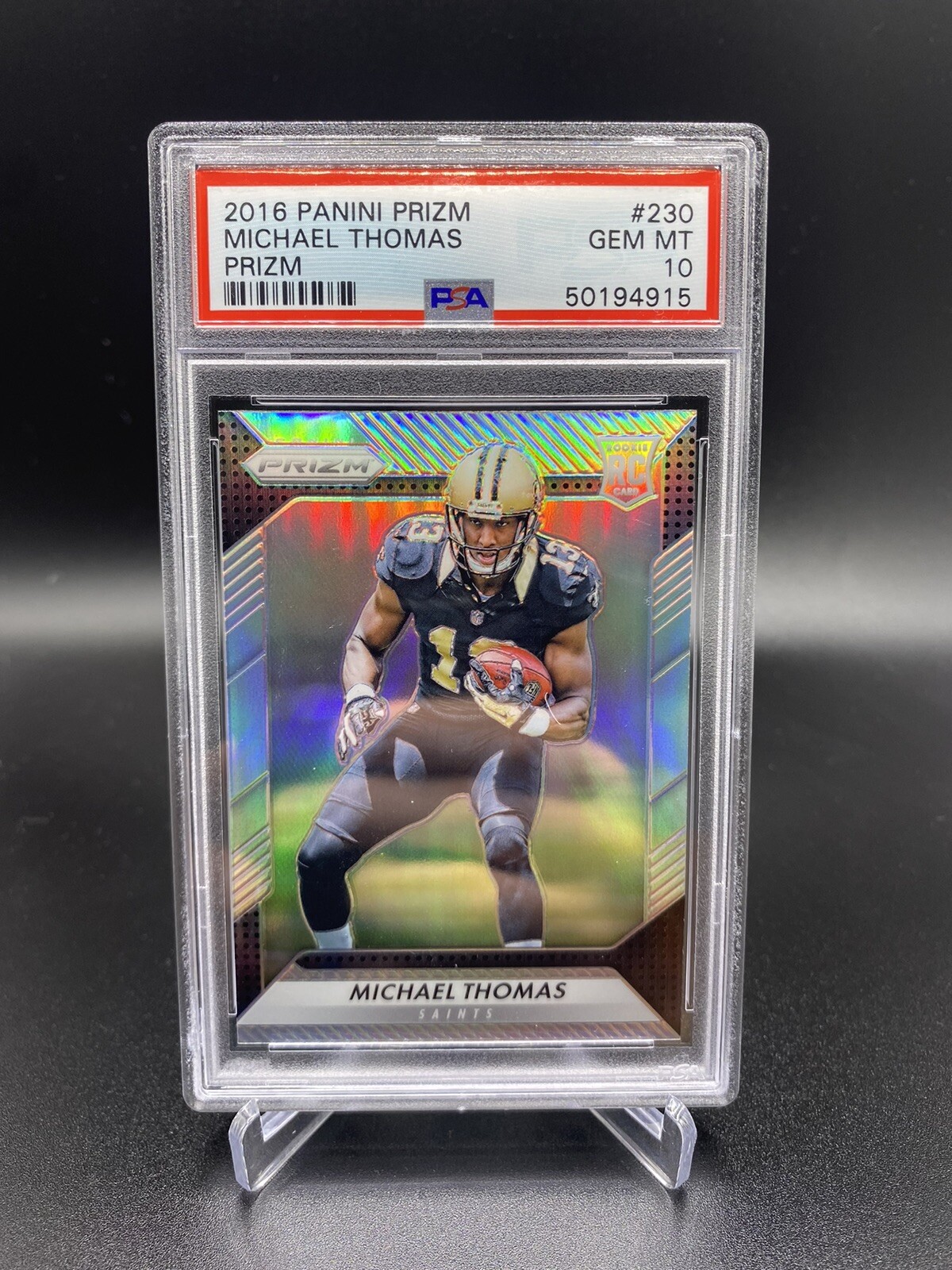 Michael Thomas Panini Prizm #230 Base