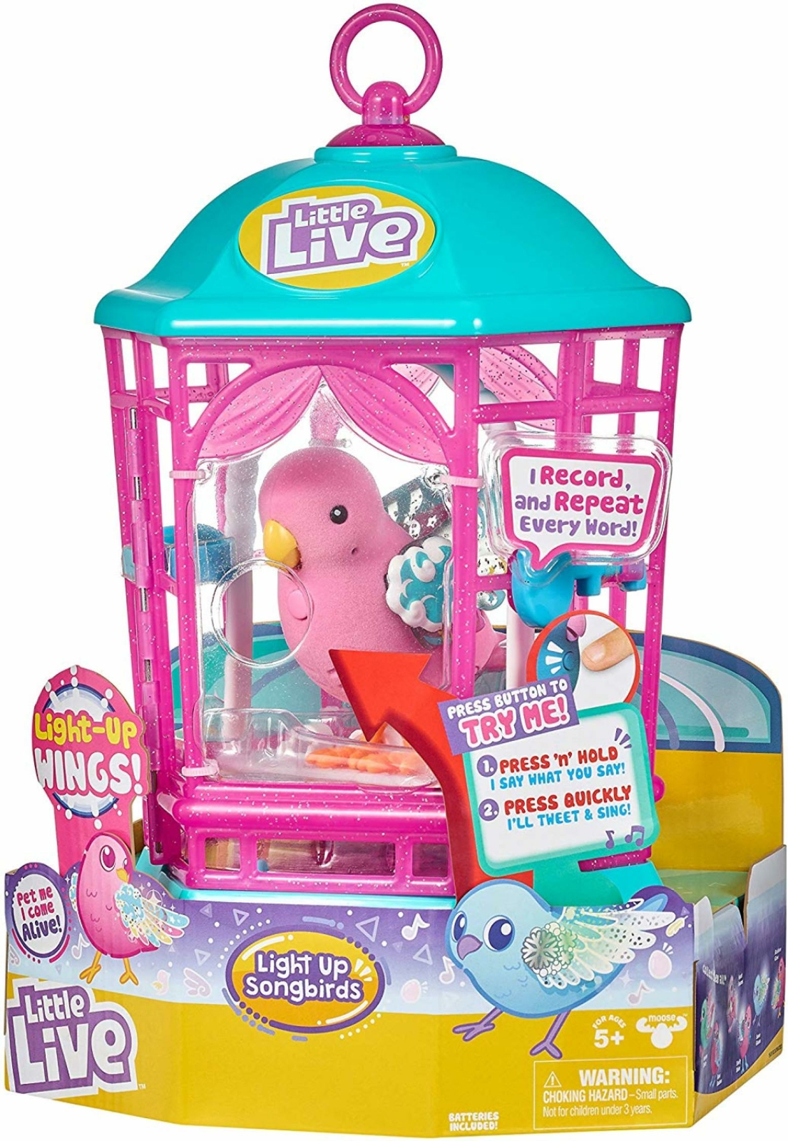little live pets songbird cage